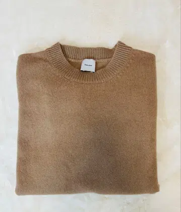 Spick &span 베이지 니트 스웨터