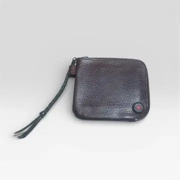 가죽 코인 케이스 다크 브라운