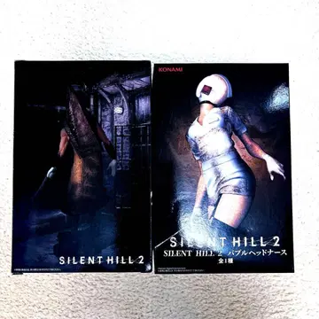 사일런트 힐 2 피규어 버블 헤드 간호사 & 레드 피라미드 싱