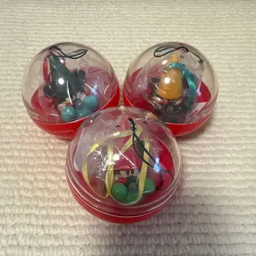 디즈니 크리스마스 2021 릴린린 캡슐 토이 컴플리트 3종류