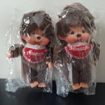 몽치치 봉제 인형 2체 세트