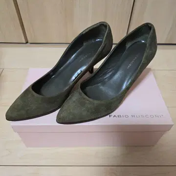 FABIO RUSCONI 스웨이드 펌프스