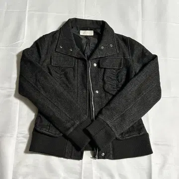 anySiS 다크 그레이 점퍼