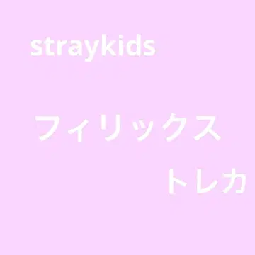 straykids 스키즈 필릭스 트레이딩 카드