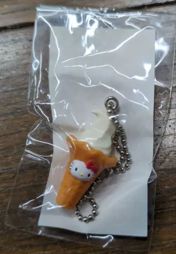 미니스톱 오리지널 소프트크림 키티 볼체인 마스코트 레어