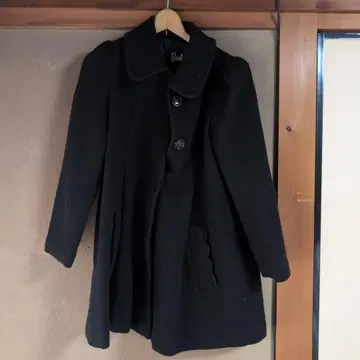 바비 블랙 코트