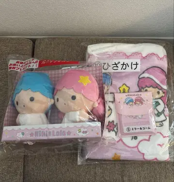 키키라라 당첨 복권 라스트 원 커튼 홀더 무릎 담요 거울 & 빗