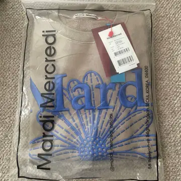 마르디메크르디 자수 트레이닝복 맨투맨