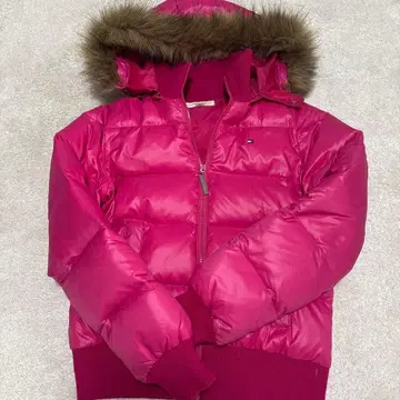 타미걸 핑크 다운 자켓 M 사이즈