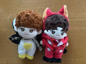 2pm 준호 10cm 봉제 인형 2개 세트