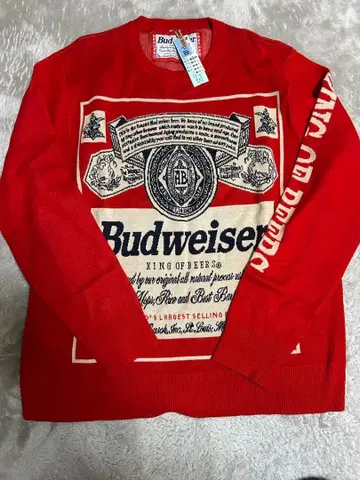 Budweiser 니트 레어 사이즈 L