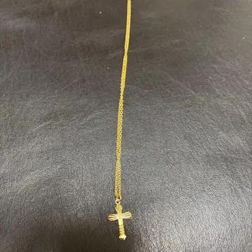 골드 크로스 목걸이
