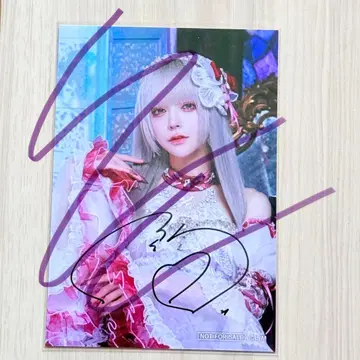 [ AVAM ] 츠키미노 아야 사인 브로마이드