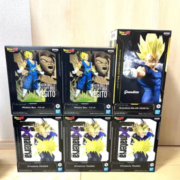 드래곤볼 베지트 트렁크스 베지터 피규어 세트