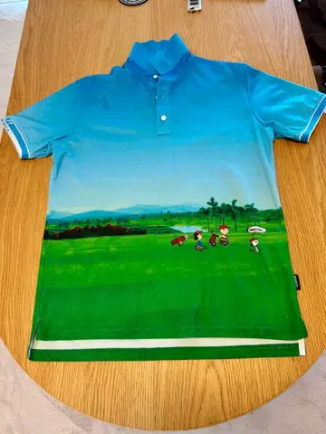 23구 골프 SNOOPY 피케 셔츠