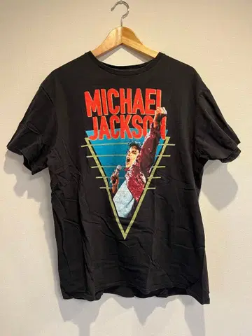 마이클 잭슨 T셔츠 L 사이즈 블랙