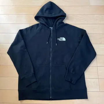 [ L 사이즈 ] THE NORTH FACE 블랙 후드티 풀 집업
