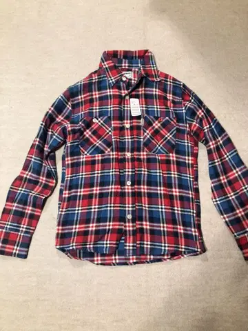미사용 택 포함! 할리우드 런치 마켓 스프링 플란넬 셔츠 S
