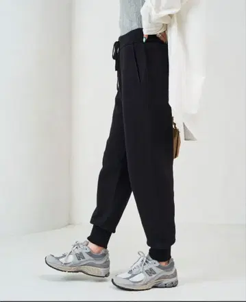 프릭스스토어 니트 조거 팬츠 블랙