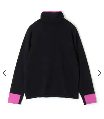 갤러리 바이 스코틀랜드 캐시미어 니트 바이컬러 터틀넥