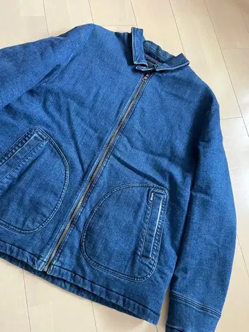 pas 데님 블루 자켓