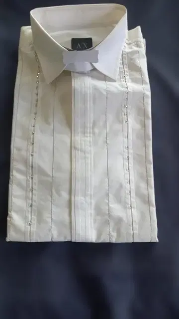 Armani Exchange 스톤 장식 드레스 셔츠 S