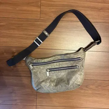 aniary 아니아리 바디백 숄더백 가죽 네이비