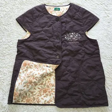 새상품급 민턴 와코루 룸웨어 겉옷 퀼팅