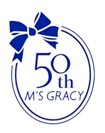 M's Gracy 꽃무늬 긴팔 원피스