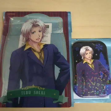 사에키 에이 토키메키 메모리얼 GS2 크리스마스 캔뱃지 브로마이드