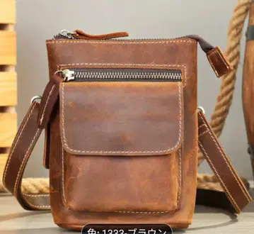 고품질 숄더백 천연 가죽