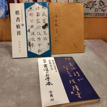 천자문 해서 해서 정습 서도의 본보기