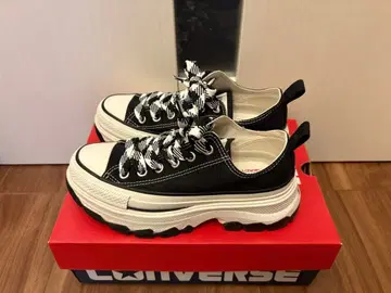 CONVERSE ALL STAR 블랙 통굽 스니커즈