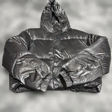 ZARA 실버 다운 자켓 S 사이즈