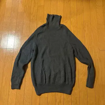 BOSS 터틀넥 스웨터 XL 그레이