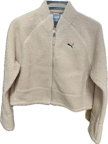 PUMA 플리스 자켓 M 베이지
