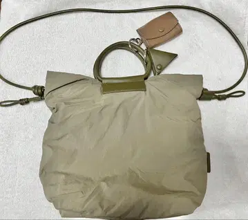 야마다 nouer 2way 백 숄더백 핸드백 카키