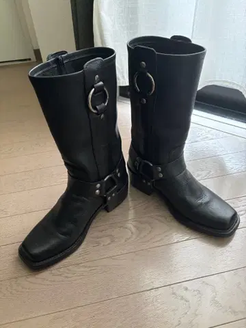 Frye 반지 부츠 가죽 25cm