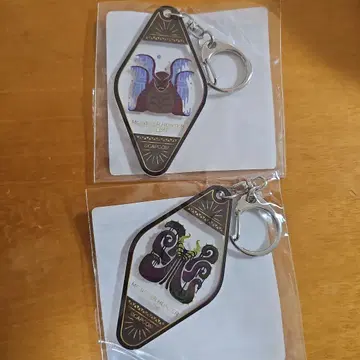 캡슐 복권 몬스터 헌터 와일즈 복권 D상 모텔 키링 2점