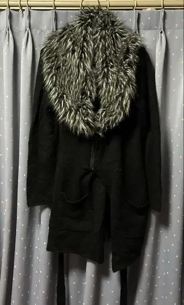 y2k 볼륨 퍼 변형 가디건 코디건 L