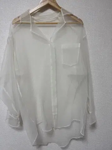 sulvam 시스루 셔츠