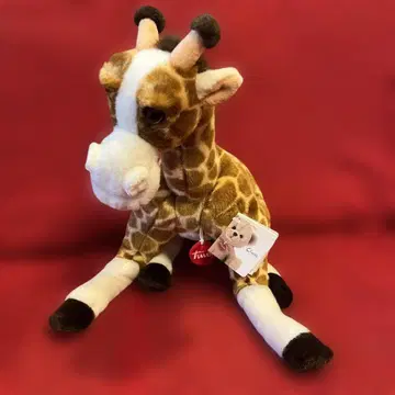 Trudi 기린 봉제 인형 택 포함