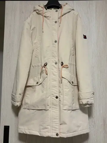 Tommy Hilfiger 후드 부착 코트 모즈 코트 점퍼