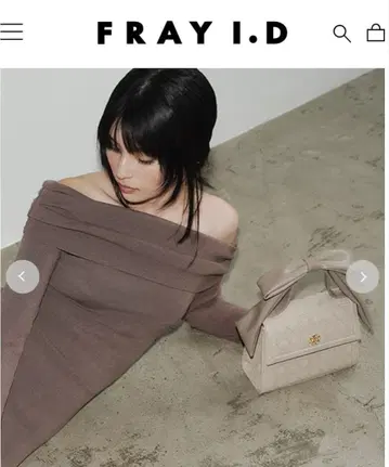 FRAY I.D (프레이 아이디) [WEB 한정판] 리본 핸들백