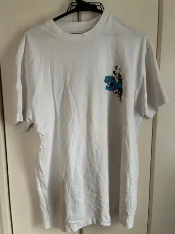 SANTA CRUZ 화이트 T셔츠