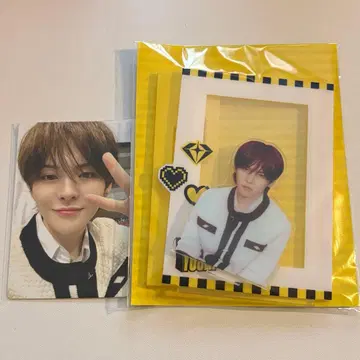 treasure 요시 3RD MAGAZINE 아크릴 포토 카드 홀더