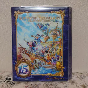 디즈니 리조트 디즈니씨 15주년 수베니어 메달 케이스