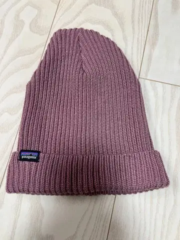 새상품급 파타고니아 니트 모자 비니 핑크