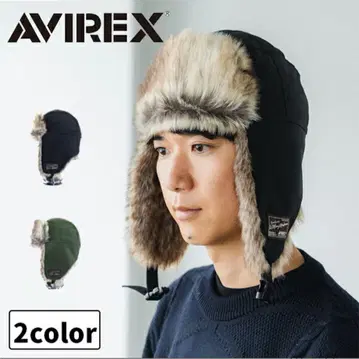 AVIREX 플라이트 캡 블랙