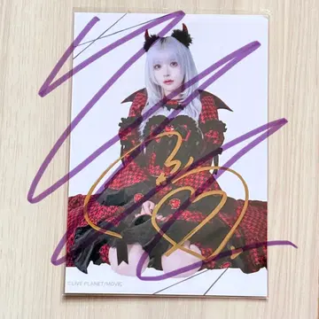 [ AVAM ] 츠키미노 아야 브로마이드 (사인 있음)